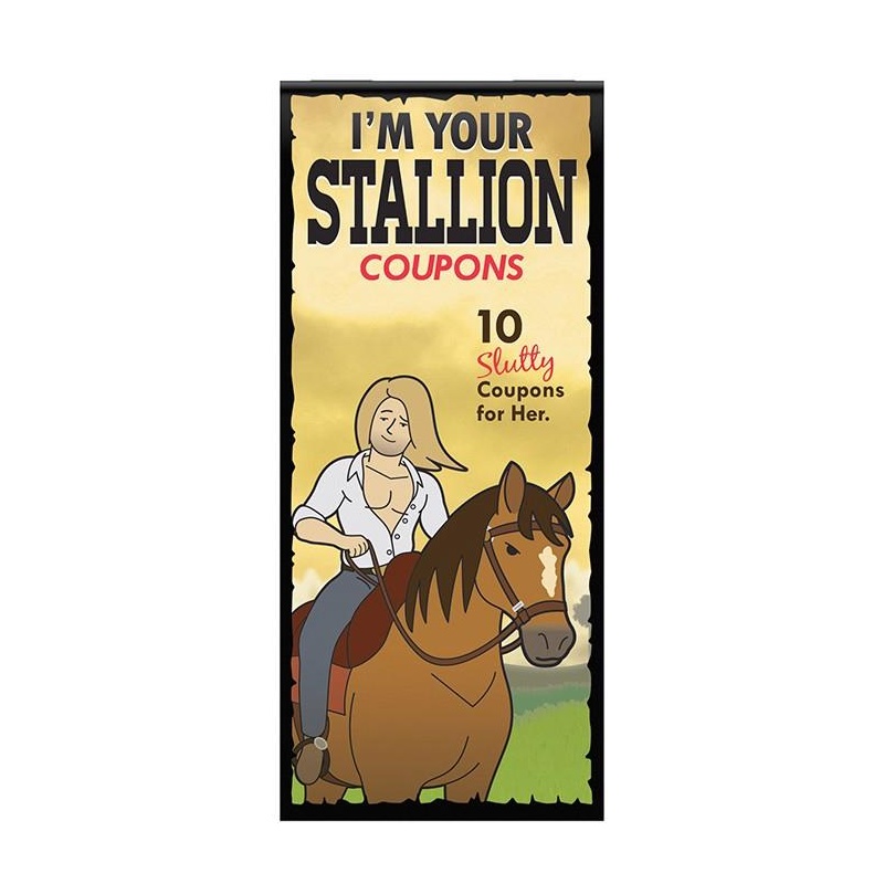 IM YOUR STALLION COUPONS - 2