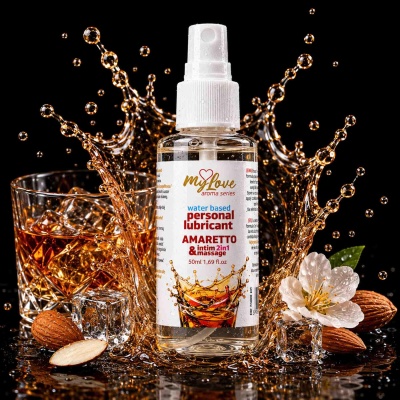 MyLove Lubrykant 2w1 Aroma Series Amaretto 50ml - 1 2