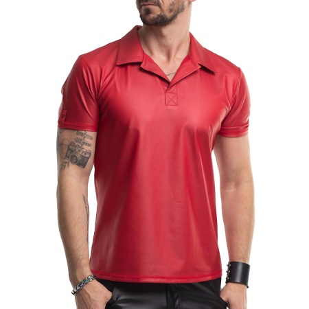 RMSerafino001 - red polo - S - 2