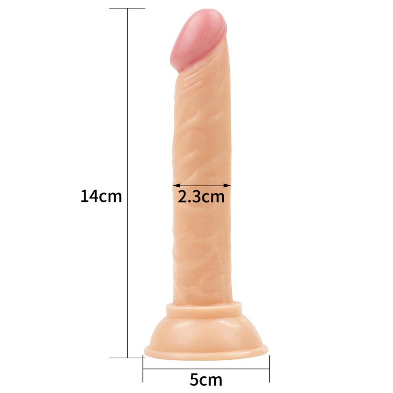 Realistyczny dong Enduro Blaster 15 cm cielisty - 5