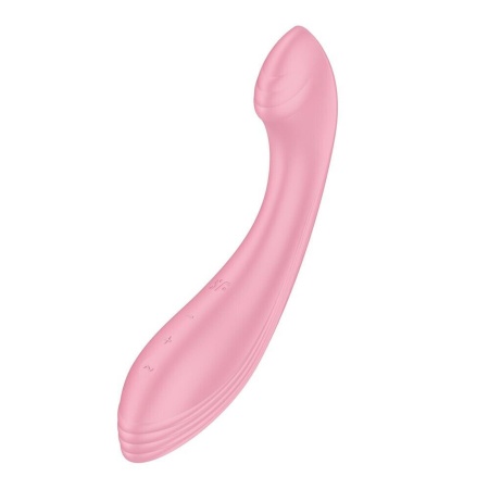 Wibrator punktu G G-Force pink - spłaszczona końcówka i 50 kombinacji wibracji - 1