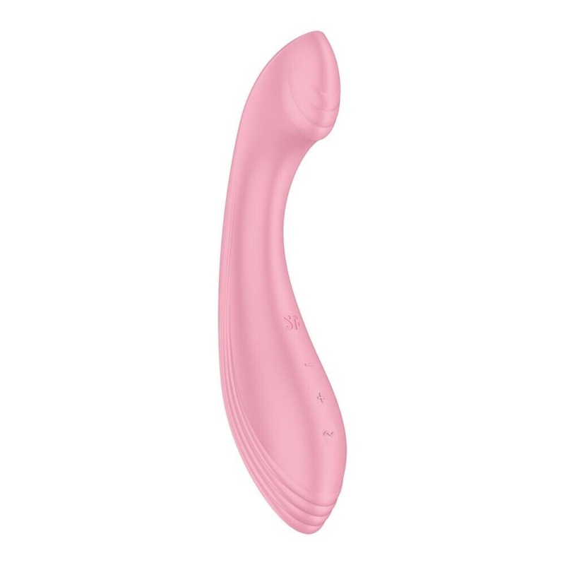 Wibrator punktu G G-Force pink - spłaszczona końcówka i 50 kombinacji wibracji - 6