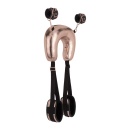 Rosy Gold Sling Restraint Set - regulowany zestaw do unieruchomienia nadgarstków i kostek z poduszką pod kark - 2
