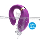 Wibrator dla par Crescent Purple (52-00030-1) - 9 trybów wibracji, pilot zdalnego sterowania, wodoodporny, 9,2 x 7,5 x 3,5 cm - 8