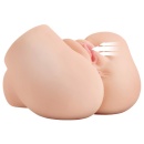 Masturbator automatyczny Back That Ass Up — tors z podwójnym silnikiem i funkcją przerywanego podciśnienia, 27,4 cm - 3