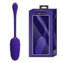 Jajko wibrujące Marina Egg Purple - 12 trybów wibracji, długość 17,5 cm - 1