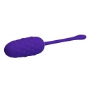 Jajko wibrujące Marina Egg Purple - 12 trybów wibracji, długość 17,5 cm - 6