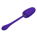 Jajko wibrujące Marina Egg Purple - 12 trybów wibracji, długość 17,5 cm - 8