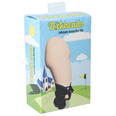 Nadmuchiwany worek treningowy Pan Młody z wypełnieniem wodą lub piaskiem 100 x 37 x 30 cm - 1 2