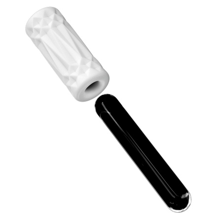 Masturbator Fine Lady - miękki TPR, kanał 3D, forma puszki - 5