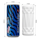 Masturbator Fine Lady - miękki TPR, kanał 3D, forma puszki - 7