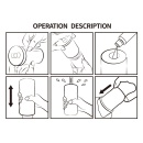 Masturbator Fine Lady - miękki TPR, kanał 3D, forma puszki - 8