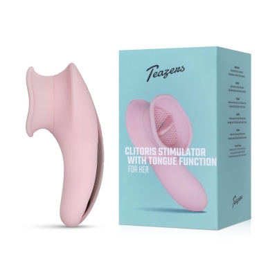 Clitoral Stimulator With Thong - Pink - 1