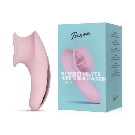 Clitoral Stimulator With Thong - Pink - 1