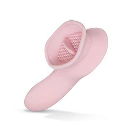 Stymulator łechtaczki Teazers z końcówką języczkową - silikon, 3 tryby, 14 cm - 8