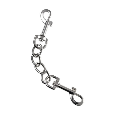 Anonymo handcuffs, PU leather, red, 27 cm - 8