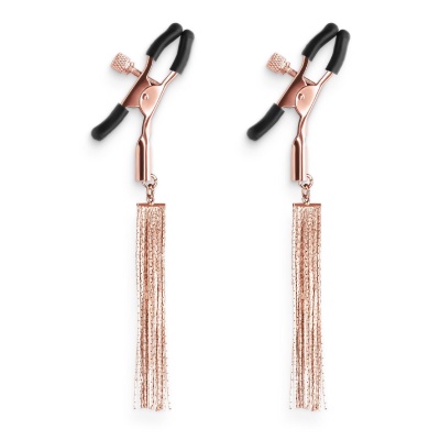 BOUND NIPPLE CLAMPS D2 ROSE GOLD - 1 2