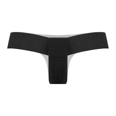 Wibrujący zestaw strap-on Fetish Collection z przewodowym pilotem, regulowaną uprzężą 66-76 cm i dildami 18/12,5 cm - 3