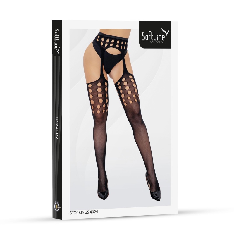 Stockings 4024 black - 3