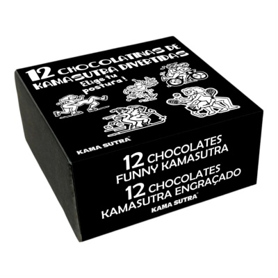 Kinky Pleasure - DS029 - Kamasutra Chocolate Box - 12 Funny and Delicious Treats - 1