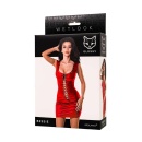 Glossy Bessie dress - red L - 7