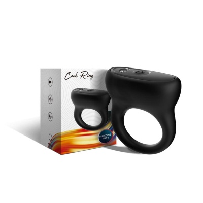 Oring Black, 9 vibration functions - 1 2