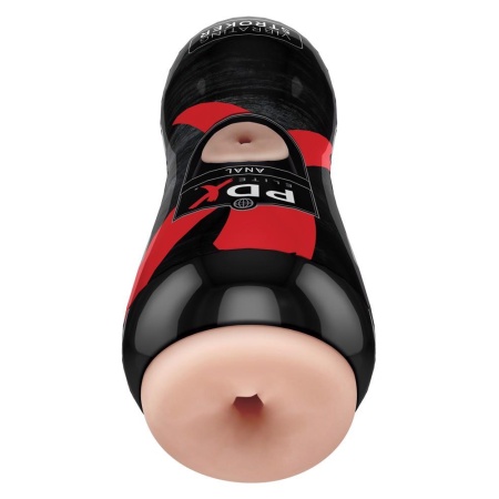 Masturbator wibrujący Anal Stroker z odłączanym wibrobulletem, 17,5 cm - 1
