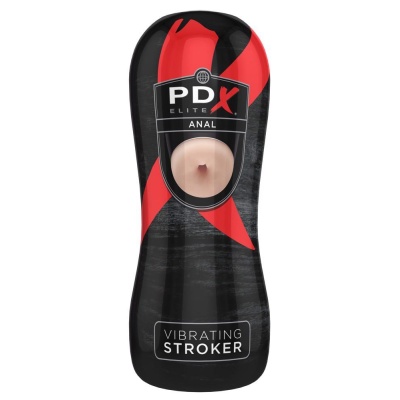PEE Vibrating Anal Stroker - 1 2