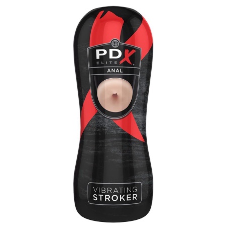 Masturbator wibrujący Anal Stroker z odłączanym wibrobulletem, 17,5 cm - 2
