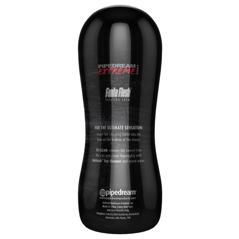 Masturbator wibrujący Anal Stroker z odłączanym wibrobulletem, 17,5 cm - 3