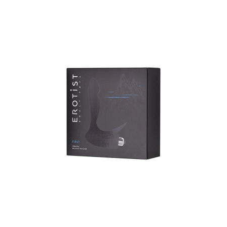 Masażer prostaty EROTIST First - silikonowy stymulator z podwójną stymulacją, 14,4 cm - 6