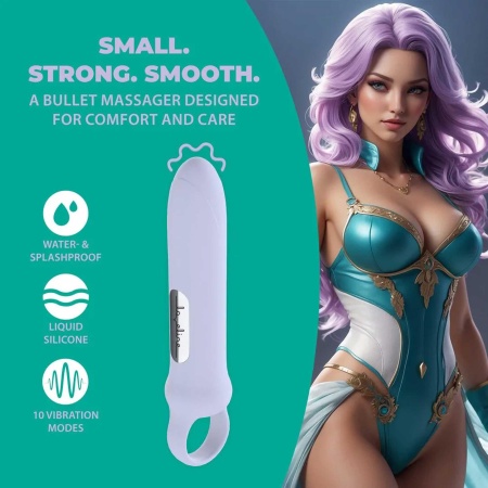Vibrating Loop Grip - Lavender - 5