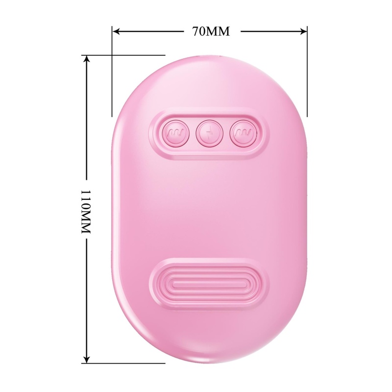 Zaciski na sutki Surprise Box Pink z elektrostymulacją i wibracjami - 11,5 cm - 10