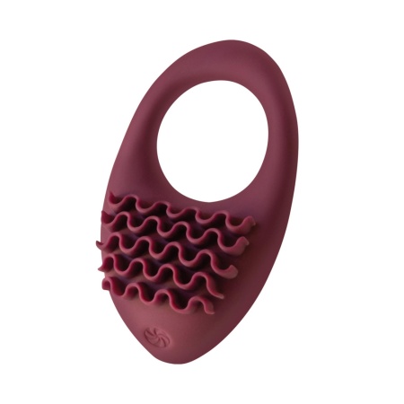 Pierścień na penisa z wibracją Stellar - silikon, silnik 20 trybów, 7,5 cm - 2