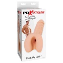 Masturbator PET Fuck My Cock – realistyczna struktura nubów i funkcja rękawa, 20,5 cm - 1