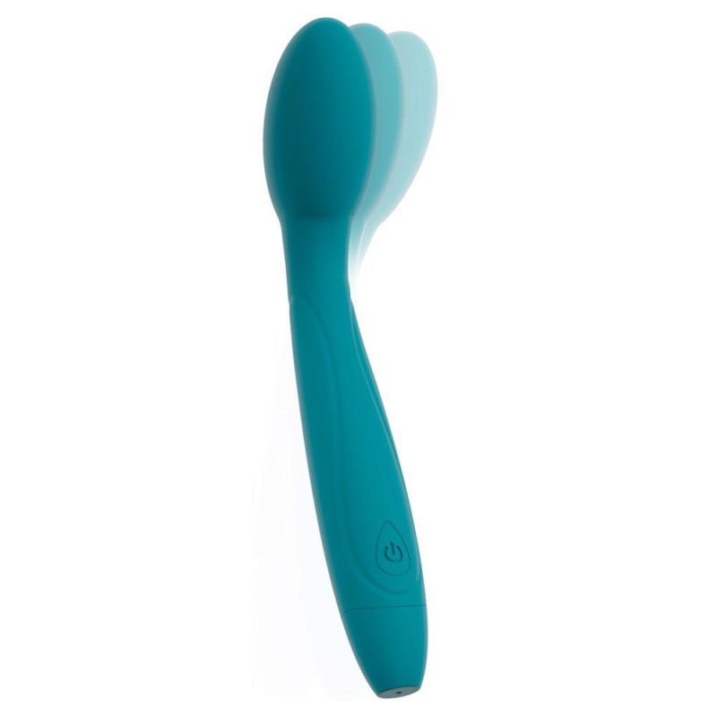 Wibrator do punktu G Sweet Smile Nodding Head - ruchoma głowica, 10 trybów, 18,2 cm - 3