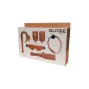 BLAZE ELITE BDSM SET COGNAC VEGAN LEATHER - 1