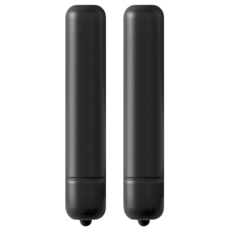 Zestaw stymulacyjny PDX Elite Ass-gasm Vibrating K – 7 elementów, 2 wibrobulety, masturbator 18,6 cm, korek analny 8,1 cm - 8