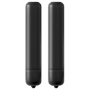 Zestaw stymulacyjny PDX Elite Ass-gasm Vibrating K – 7 elementów, 2 wibrobulety, masturbator 18,6 cm, korek analny 8,1 cm - 8