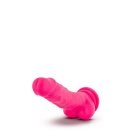 Realistyczne dildo NEO 7.5" Dual Density z jądrami - podwójna gęstość, przyssawka i uprząż, 19 cm - 5
