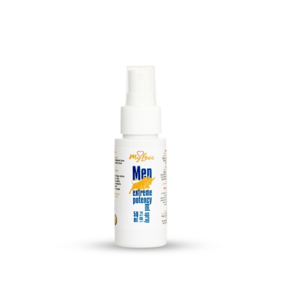 Spray intymny dla mężczyzn Man Extreme Potency-med 50 ml o aromacie kawy - 1