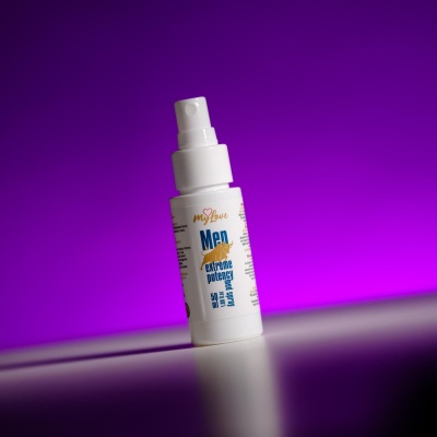 Spray intymny dla mężczyzn Man Extreme Potency-med 50 ml o aromacie kawy - 1 2