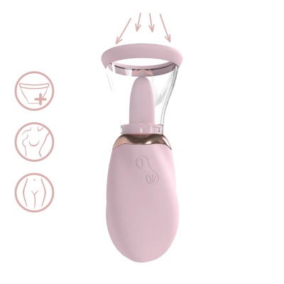 Boost - Rechargeable Vulva and Breast Pump - Pink - 1