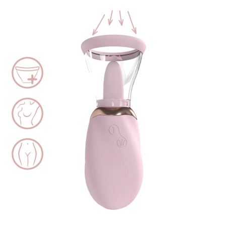 Boost - Rechargeable Vulva and Breast Pump - Pink - 1