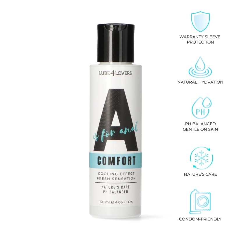 Lubrykant analny z efektem chłodzenia A is for Comfort 120 ml - 1