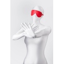Anonymo mask, PU leather, red, 65 cm - 2