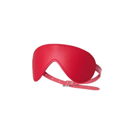Anonymo mask, PU leather, red, 65 cm - 4