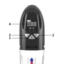Pompka- PASSION PUMP, PREMIUM RECHARGEABLE AUTOMATIC WATERPROOF LCD PUMP - 10