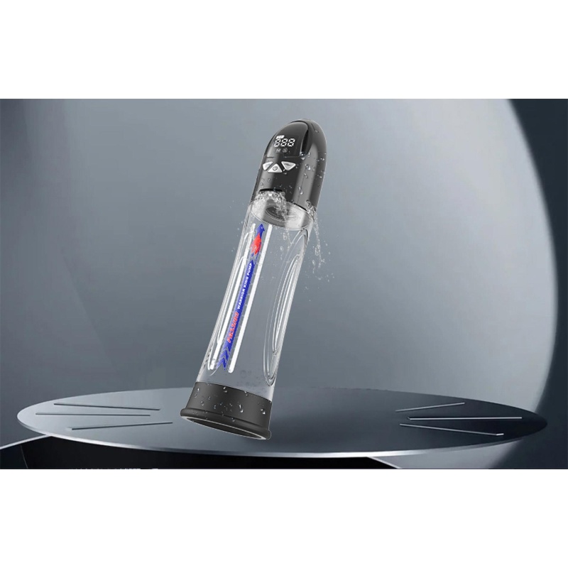 Pompka- PASSION PUMP, PREMIUM RECHARGEABLE AUTOMATIC WATERPROOF LCD PUMP - 17