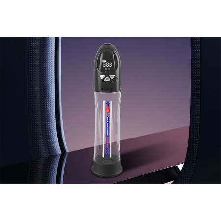 Pompka próżniowa PASSION PUMP Premium Automatic Waterproof LCD 8 trybów - 31,6 cm - 18